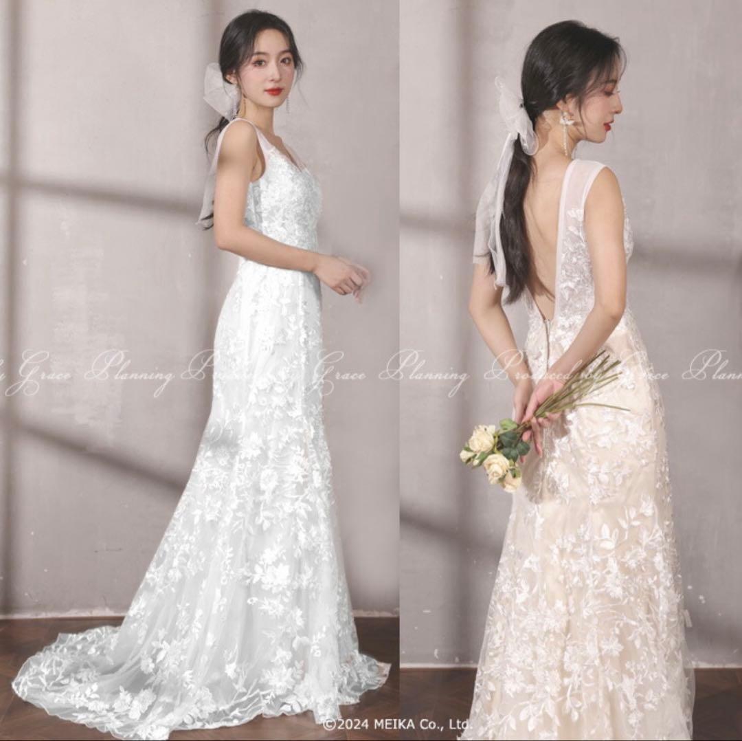 ウェディングドレス マーメイドドレス グレースシトラス ホワイト 9号