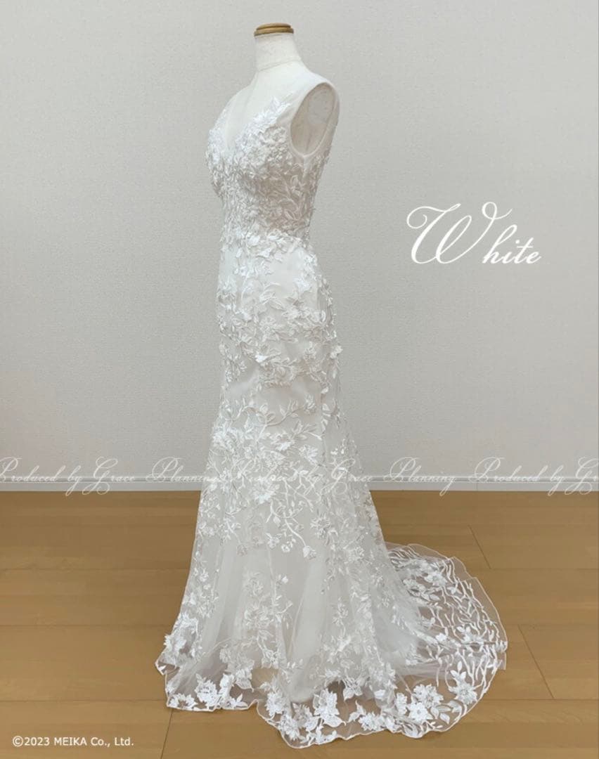 ウェディングドレス マーメイドドレス グレースシトラス ホワイト 9号