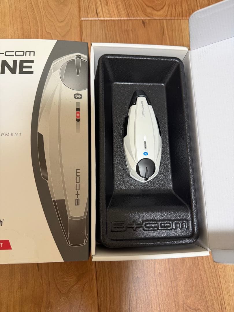 B+COM ONE ワイヤーマイクユニット　希少ホワイトリミテッド