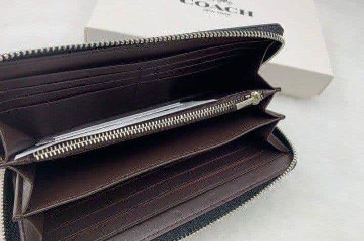 新品未使用コーチ長財布スター星プリントブラックレディースメンズ送料無料即日発送