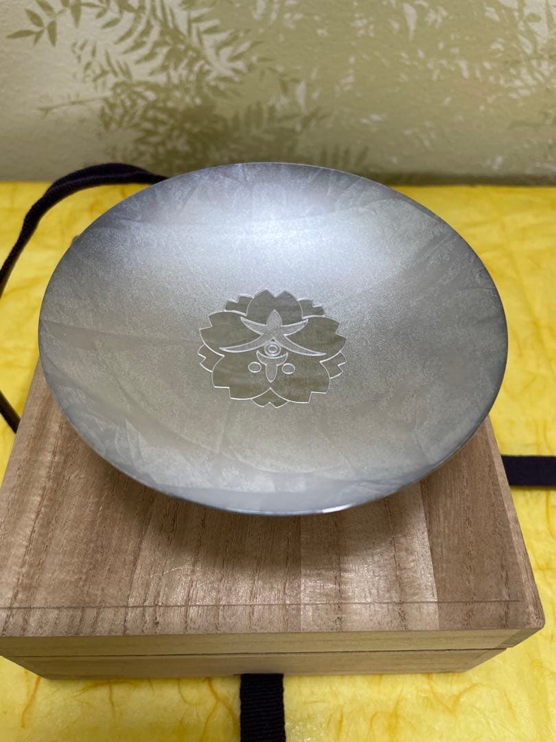 銀杯　銀盃　純銀　96g 刻印あり 桐箱付き