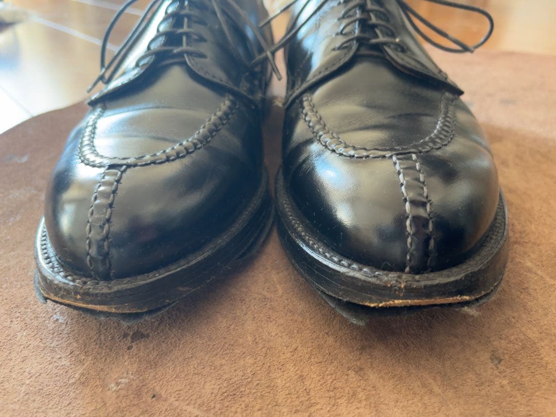 Alden961 アバティーンラスト カーフ 黒　8 Eウィズ