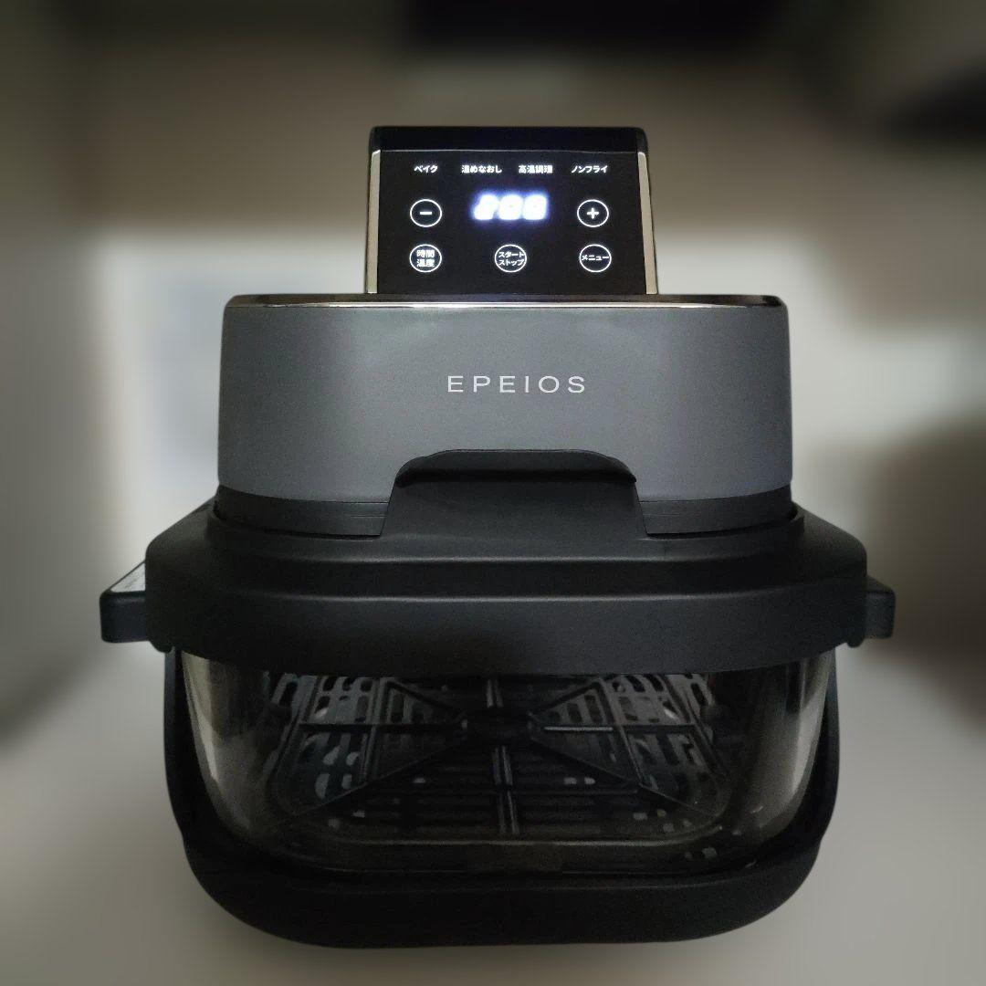 ノンフライヤー 4L＋1.5L 2点セット 大容量 エアフライヤー 2段同時調理