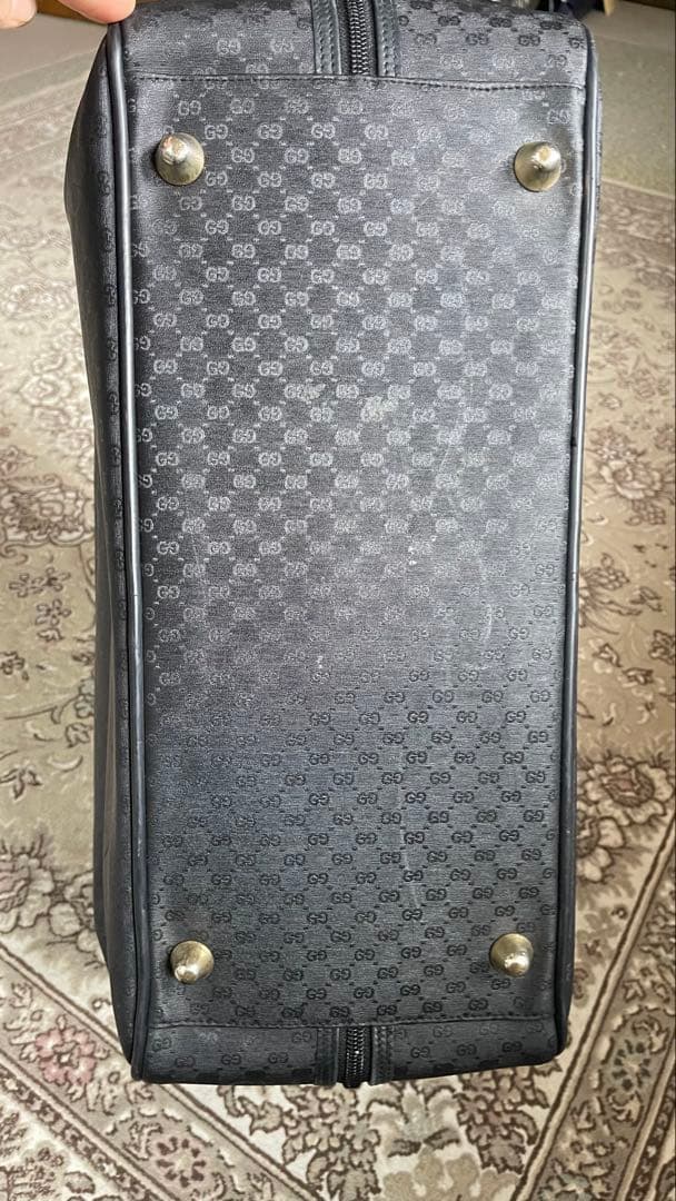 GUCCI ハンドバッグ 黒 ヴィンテージ