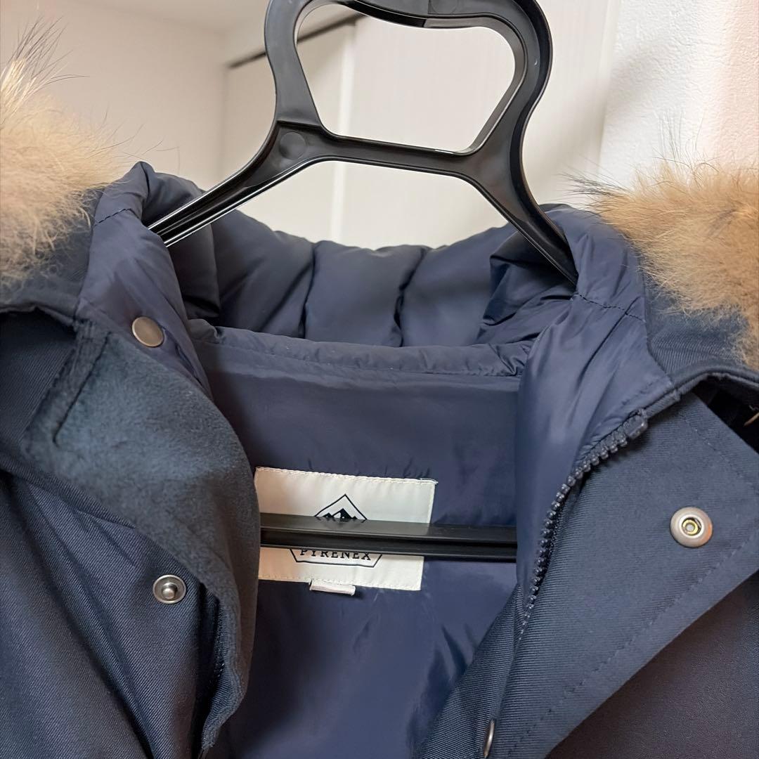 PYRENEX ネイビー ダウンジャケット JP M