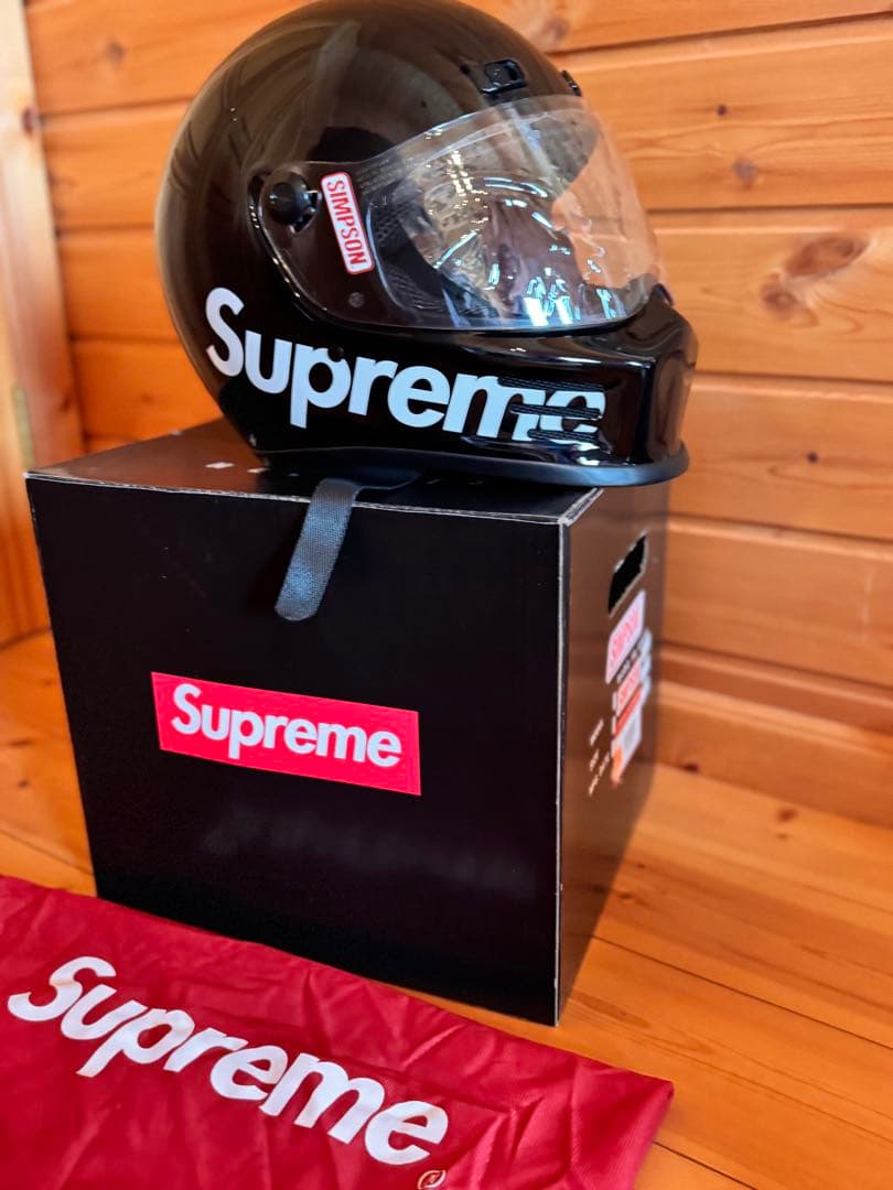 Supreme Simpson ヘルメット ブラック