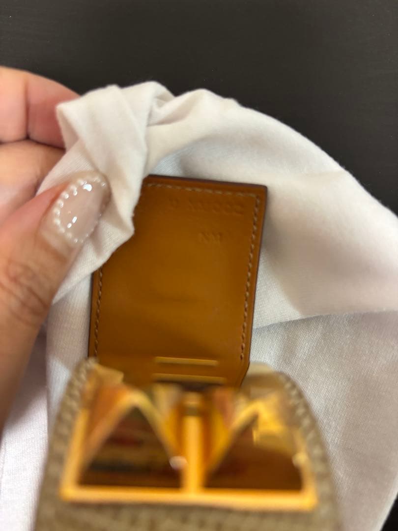 匿名エルメス コリエドシアン ブレスレット バングル リザード エキゾチック希少