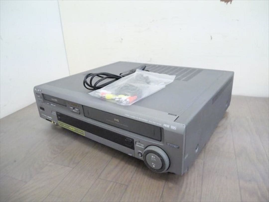 録再OK/AVコード付属☆SONY/ソニーHi8/VHS Wデッキ☆WV-TW1