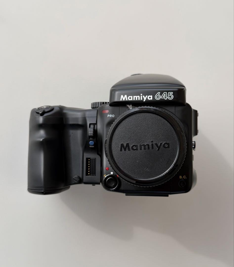 Mamiya 645 プロ 中判フィルムカメラ + レンズセット