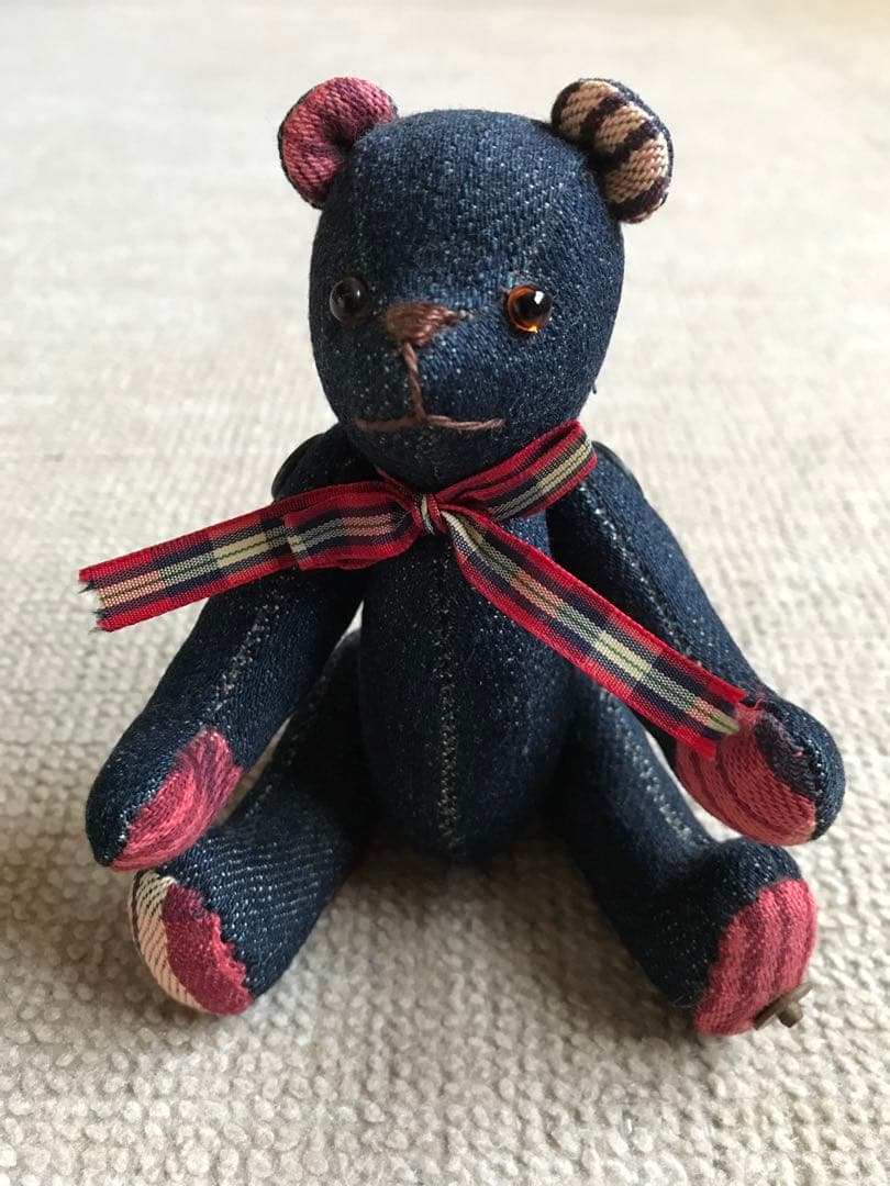 『訳あり』直営店限定《ジョーマッコイ》デニム製ベア