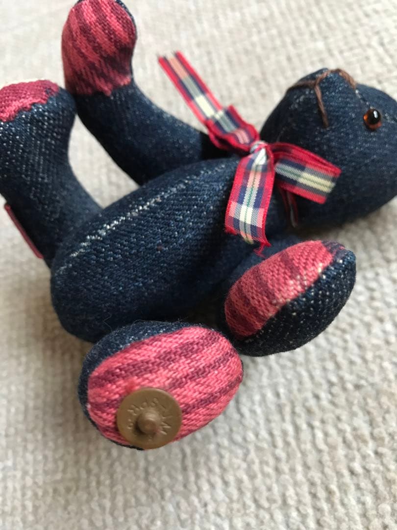 『訳あり』直営店限定《ジョーマッコイ》デニム製ベア