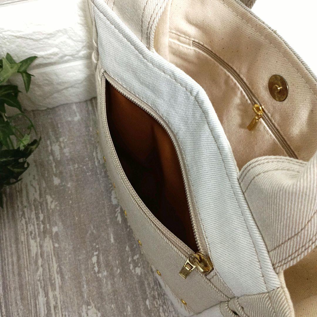 リメイクデニム★SquareサイドPトートバッグ　★A★