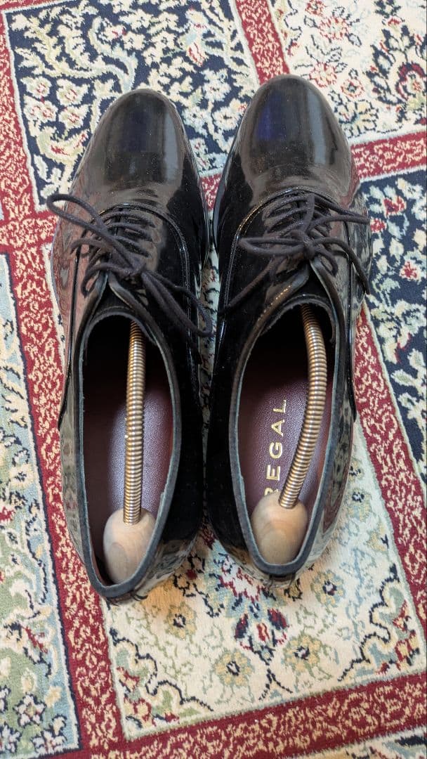 ✨本日限り‼️REGAL ブラック ドレスシューズ✨25.5‼️