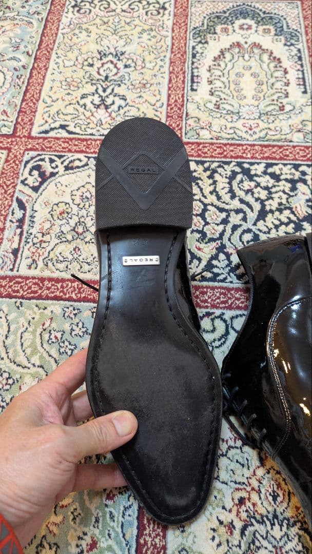 ✨本日限り‼️REGAL ブラック ドレスシューズ✨25.5‼️