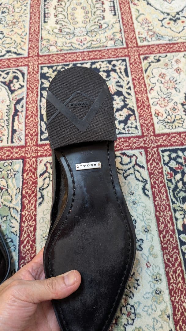 ✨本日限り‼️REGAL ブラック ドレスシューズ✨25.5‼️