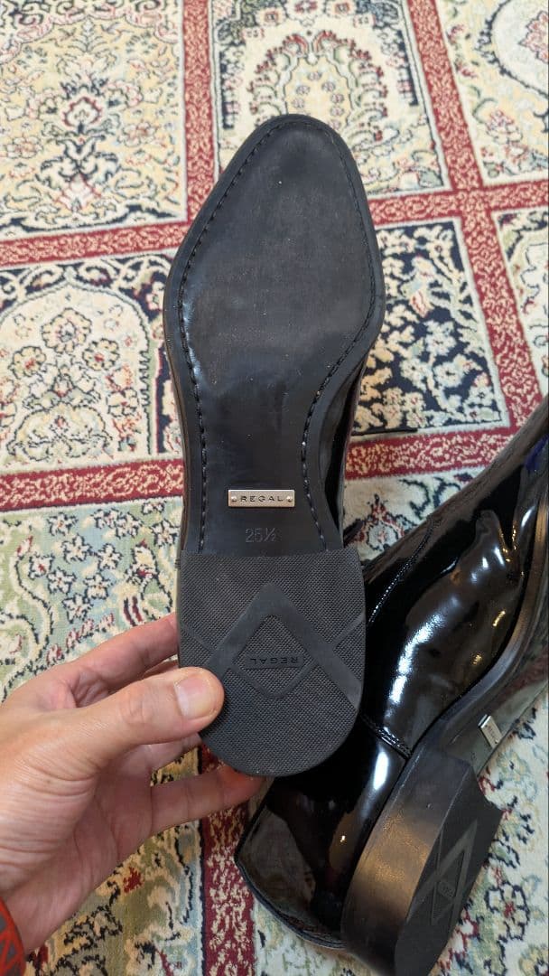 ✨本日限り‼️REGAL ブラック ドレスシューズ✨25.5‼️