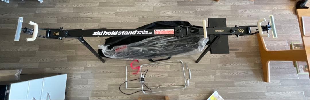 スキーチューナップ台　テーブル＆バイス