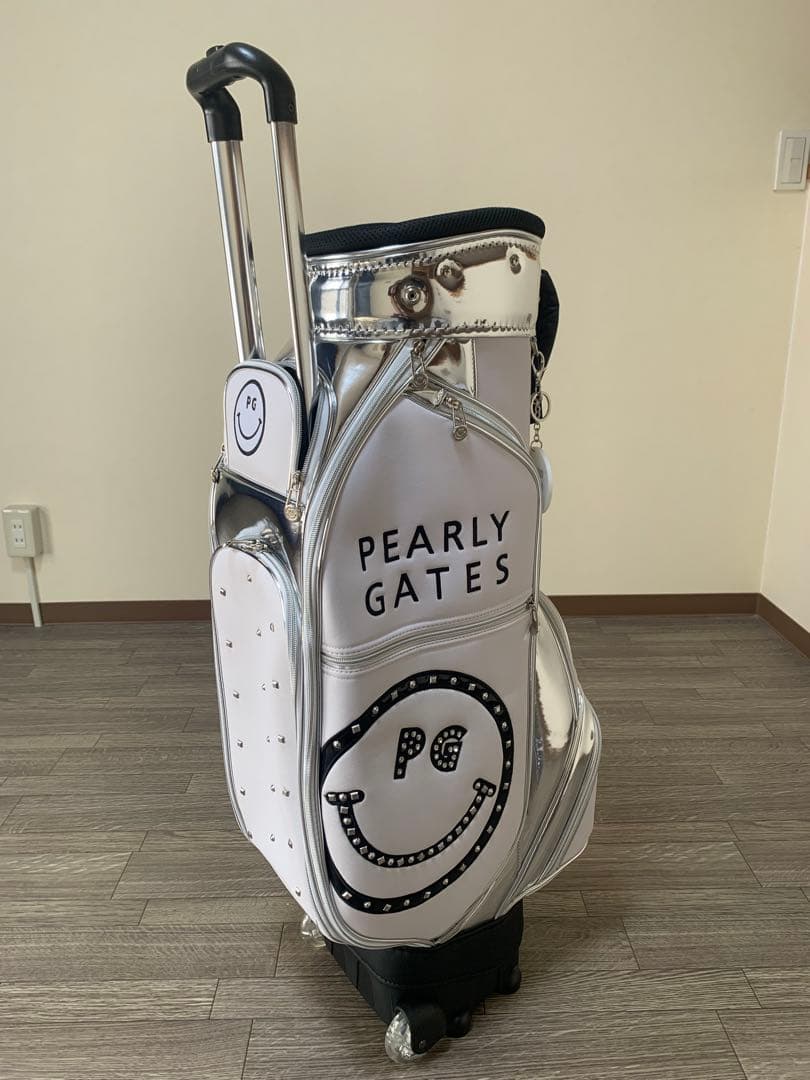 PEARLY GATES パーリーゲイツ　キャスター付キャディバッグ