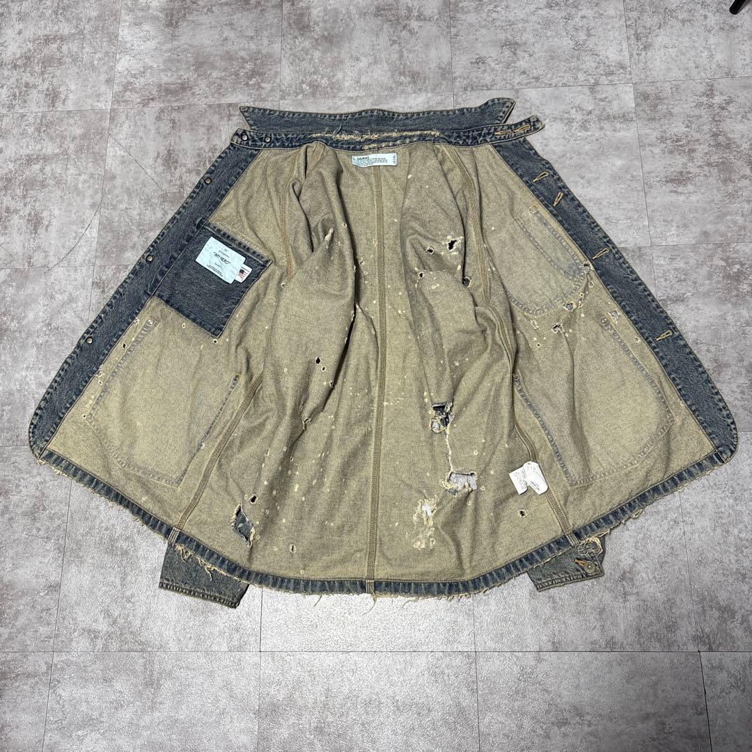 ジャケット・アウター dairiku damage denim cover all