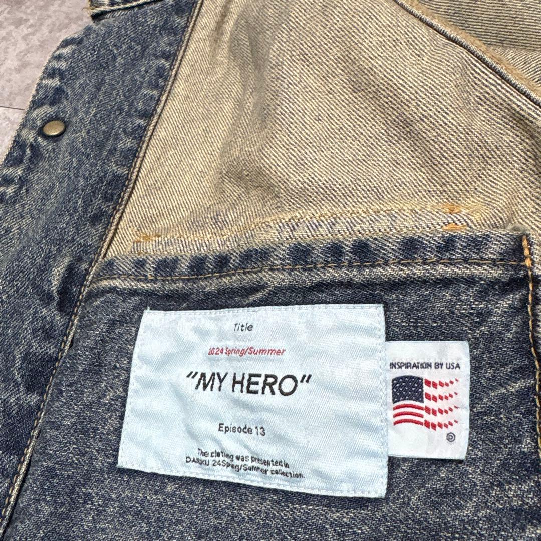 ジャケット・アウター dairiku damage denim cover all