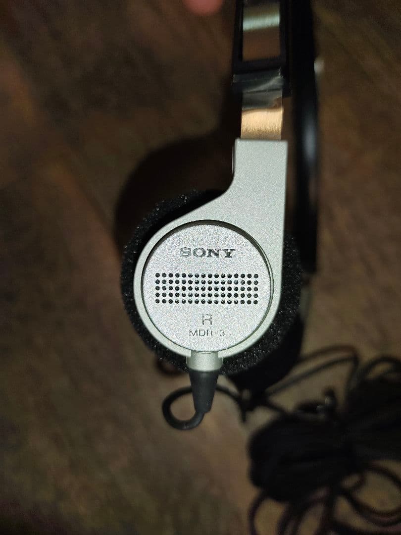 SONY MDR-3 ヘッドホン（レトロ）