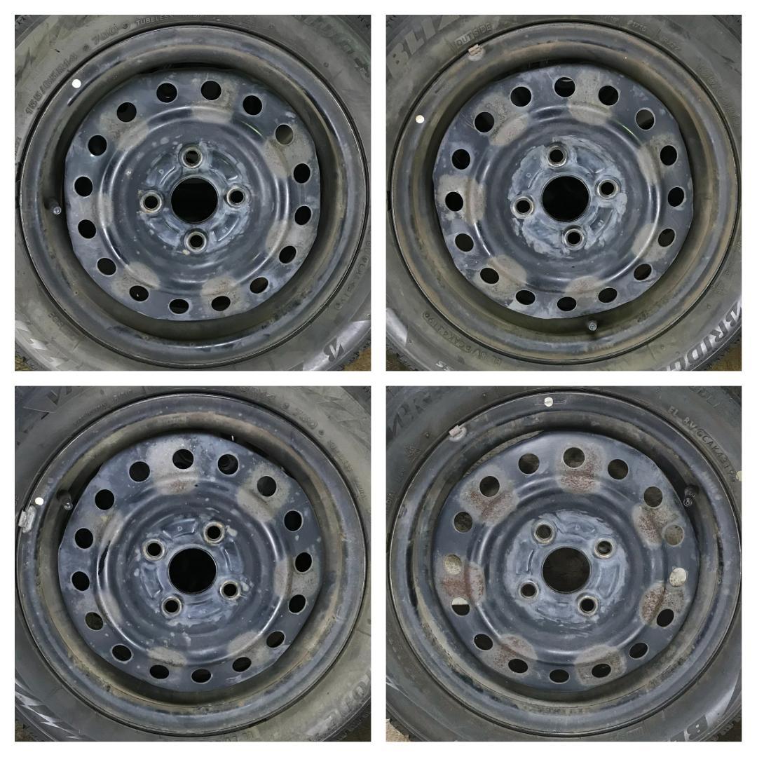 専用266 BRIDGESTONE VRX2 155/65R14 スタッドレス