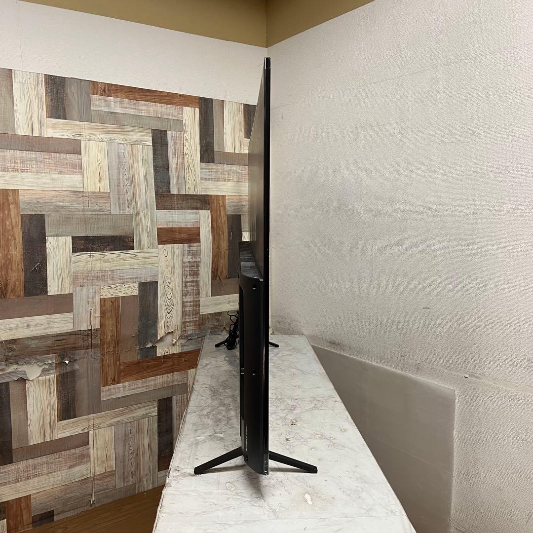 即日受渡❣️全国送料込展示見本品フナイ65型4KTV録画機能内蔵Wチューナ搭載