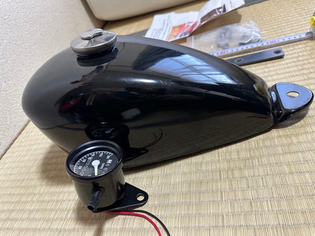 マグナ250 バイク用 黒 タンク