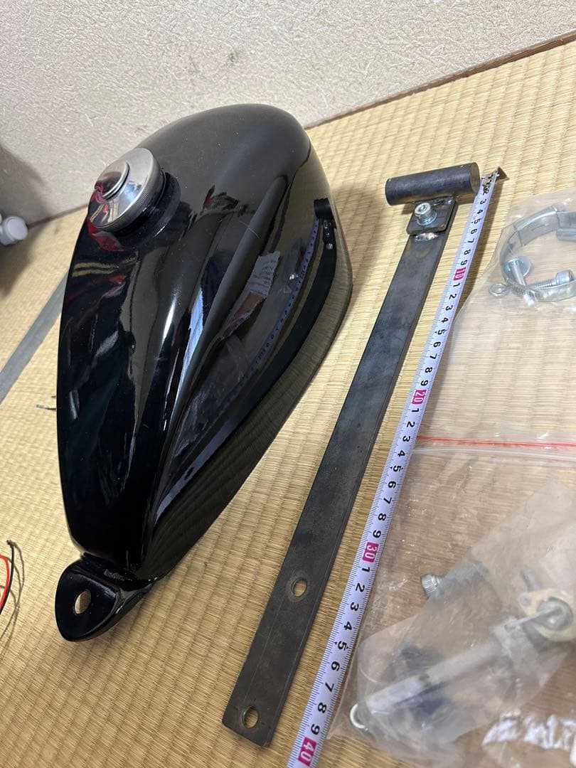 マグナ250 バイク用 黒 タンク