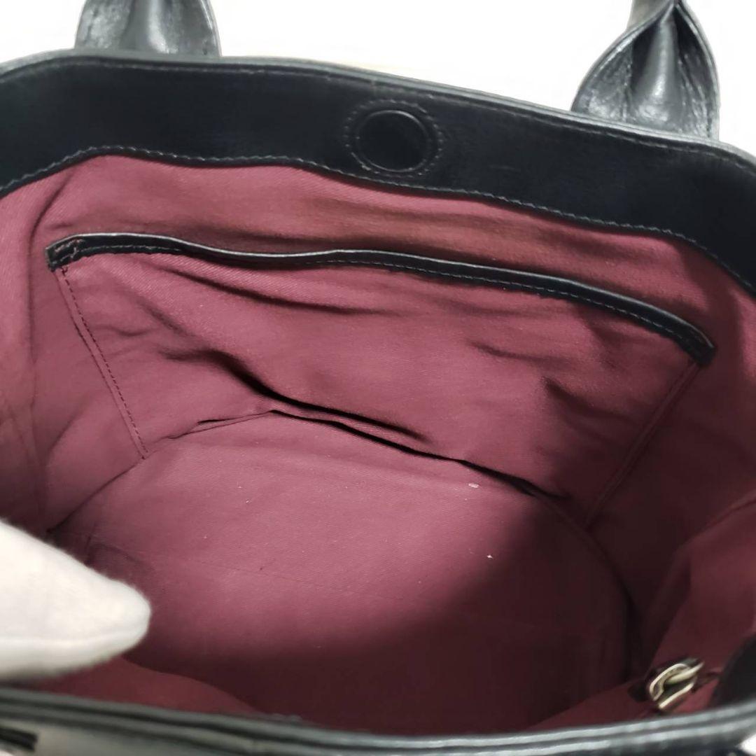 AVIREX ロゴミニトートハンドバッグ ショルダーバッグ 2way 美品