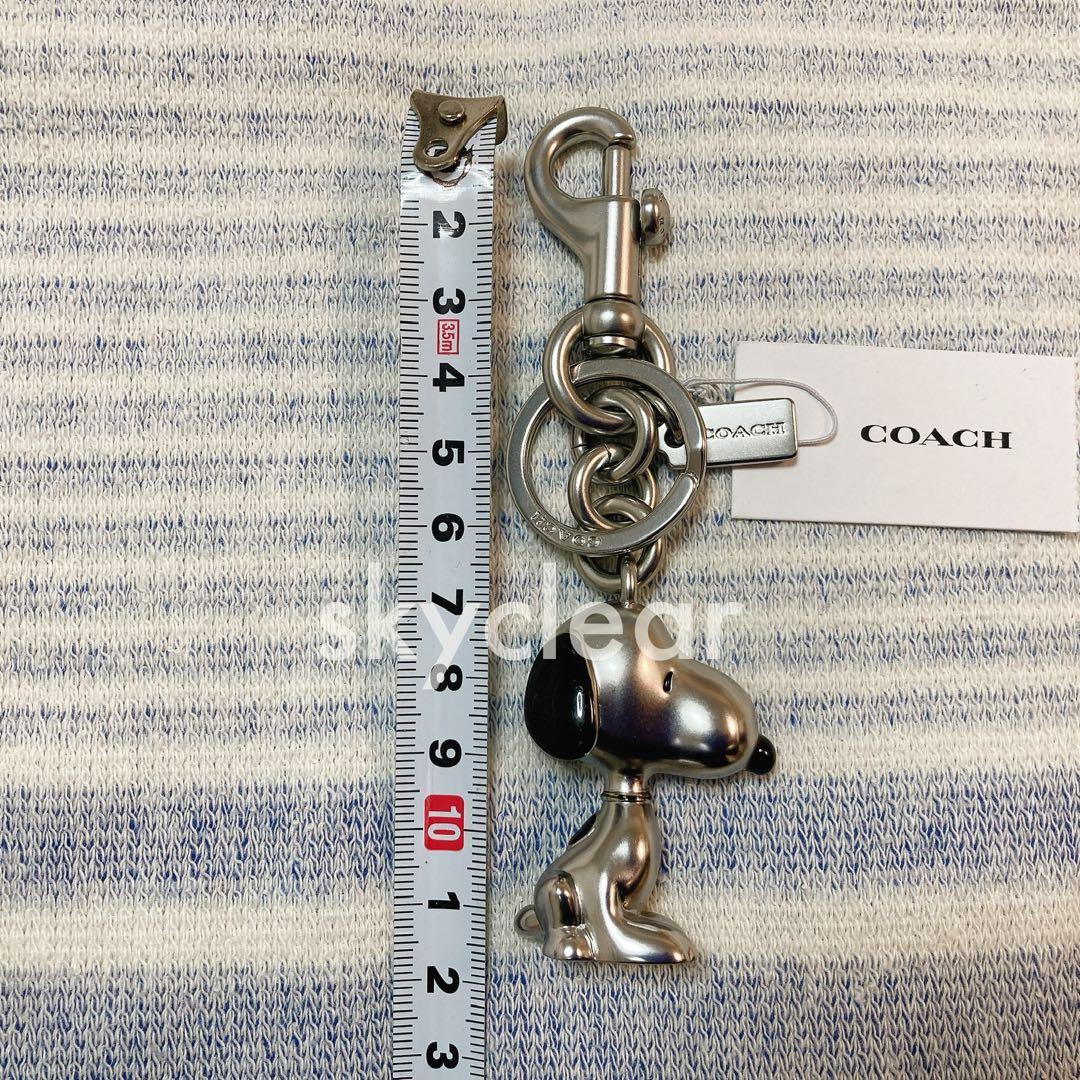 KOBAMI新品正規品COACH2025コラボスヌーピーチャームキーリング