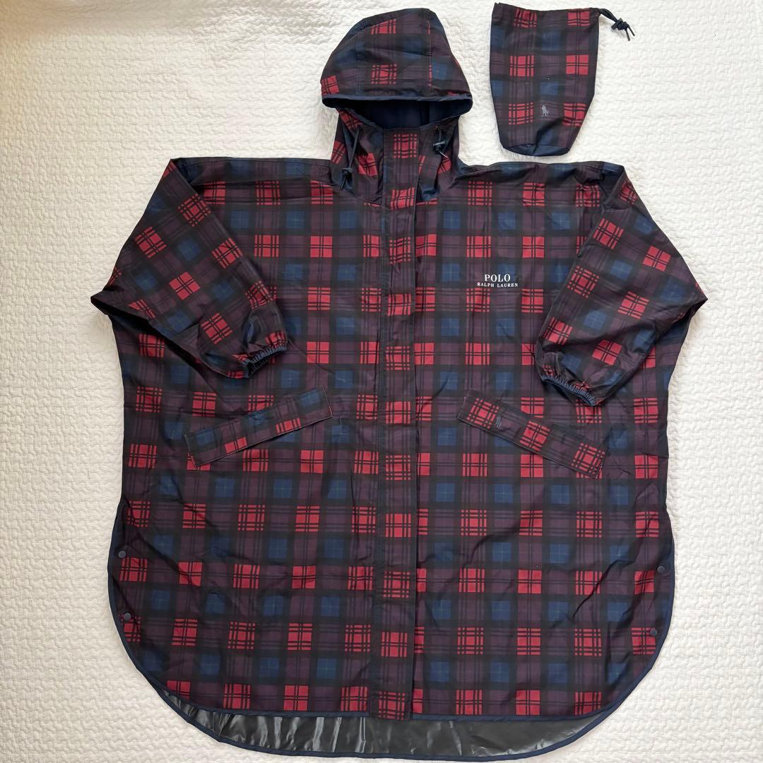 ポロラルフローレン　レインポンチョ　レインコート　収納袋付き　定価19800円