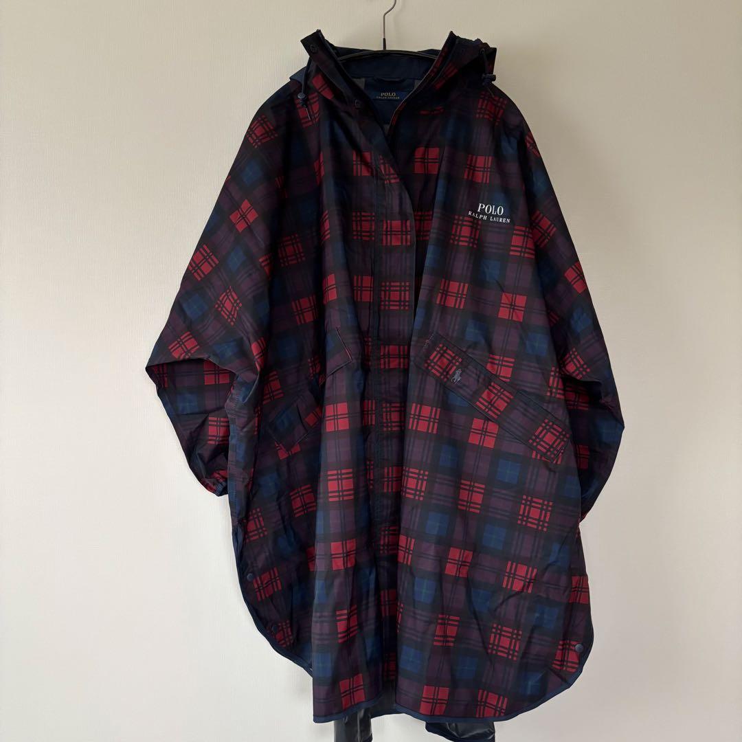 ポロラルフローレン　レインポンチョ　レインコート　収納袋付き　定価19800円