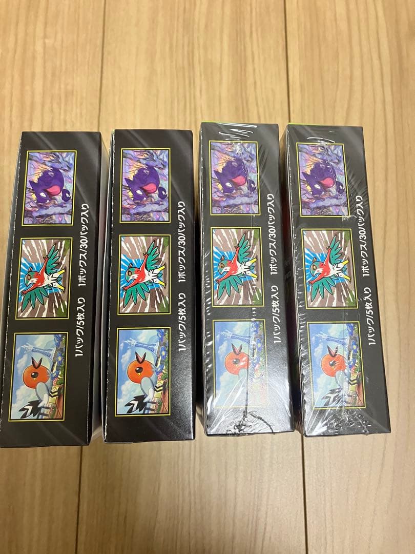 ポケモンカード　ムニキスゼロ　4box 新品未開封