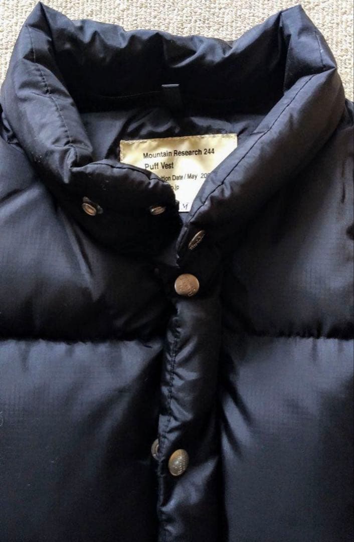 マ*ド様 マウンテンリサーチ ホワイトグースダウンベスト