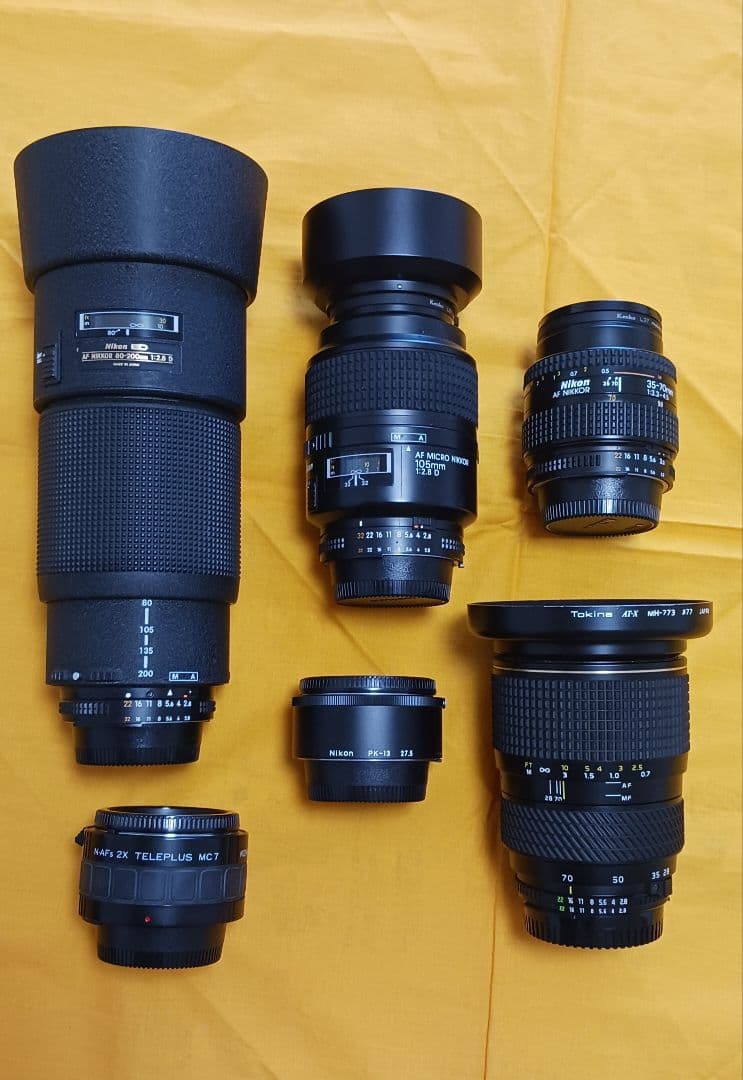 Nikon F4（ 本体・レンズ他、一式 ）