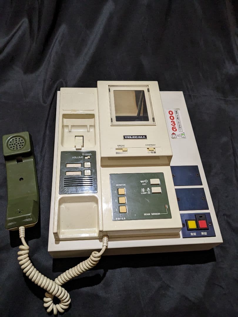 日本インターフォン　TELECALL　テレビドアホン　TD-L3