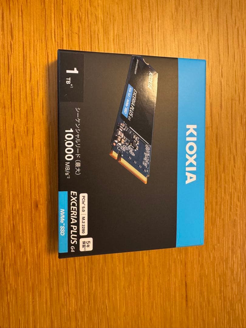 KIOXIAEXCERIAPLUS G4 1TB M.2 SSD 未開封