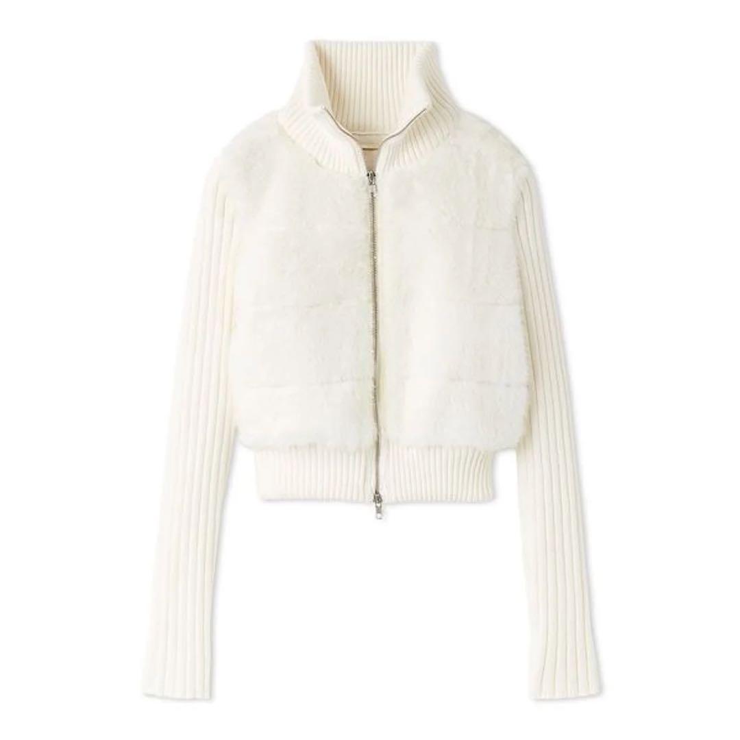 ファーニットブルゾン （OWHT）