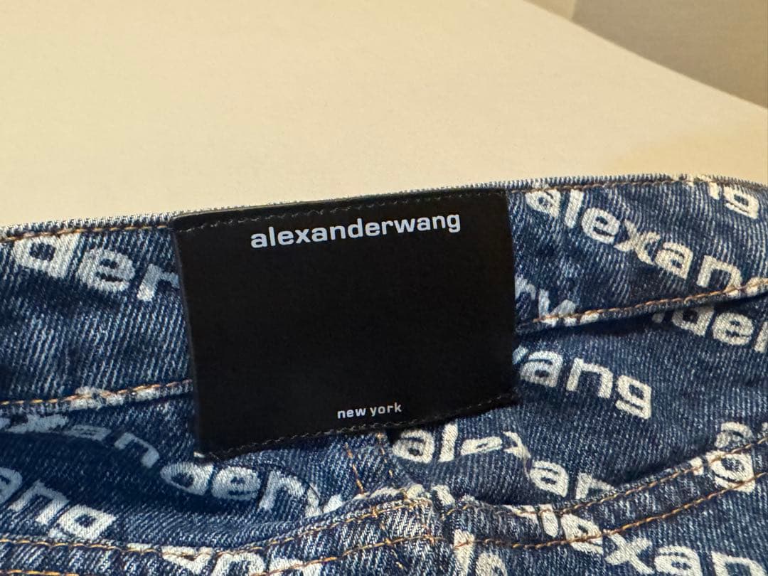 ✨alexander wang Bite ロゴ ハイライズ ショートパンツ✨