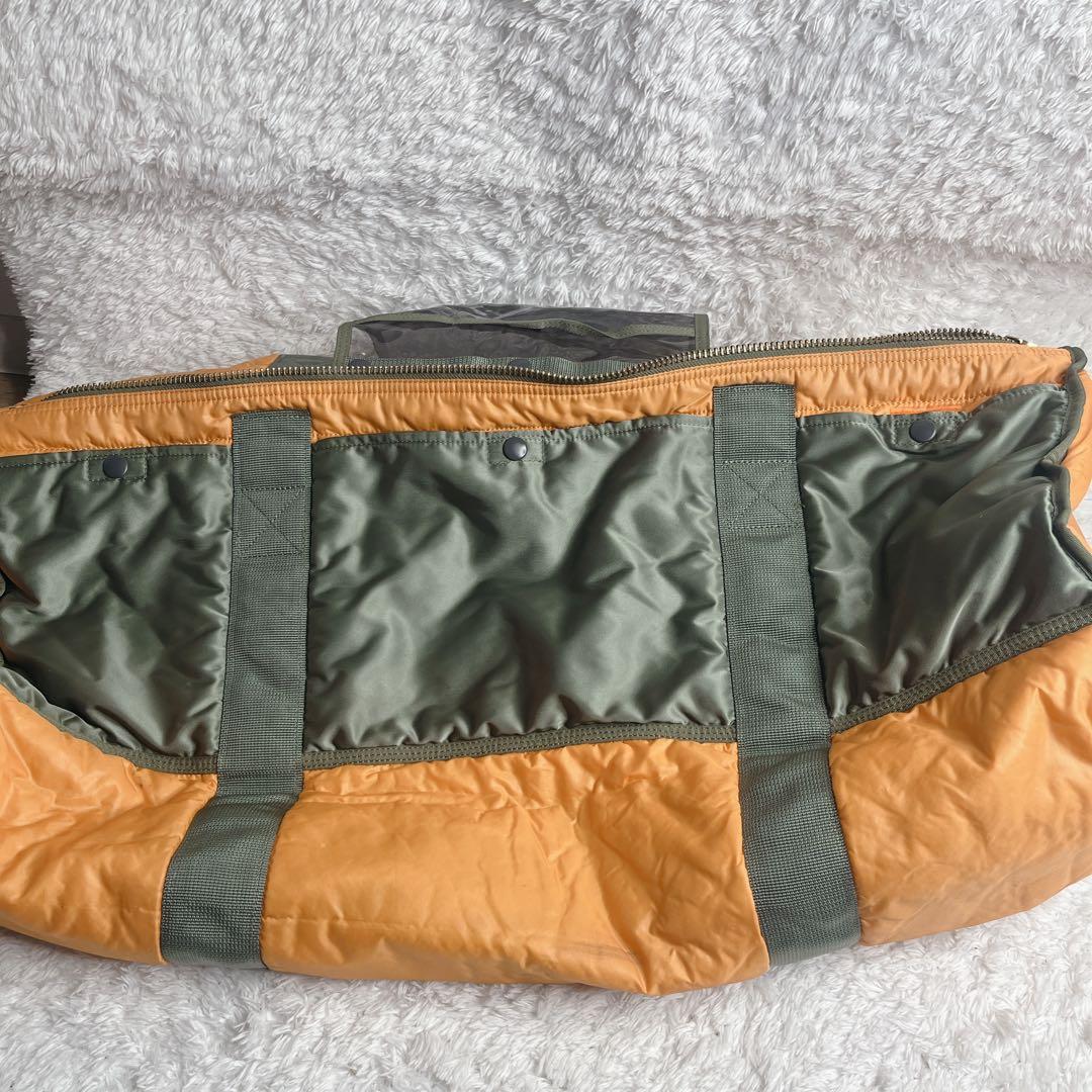 ポーター タンカー セージグリーン 2way ボストンバッグ XL 大容量