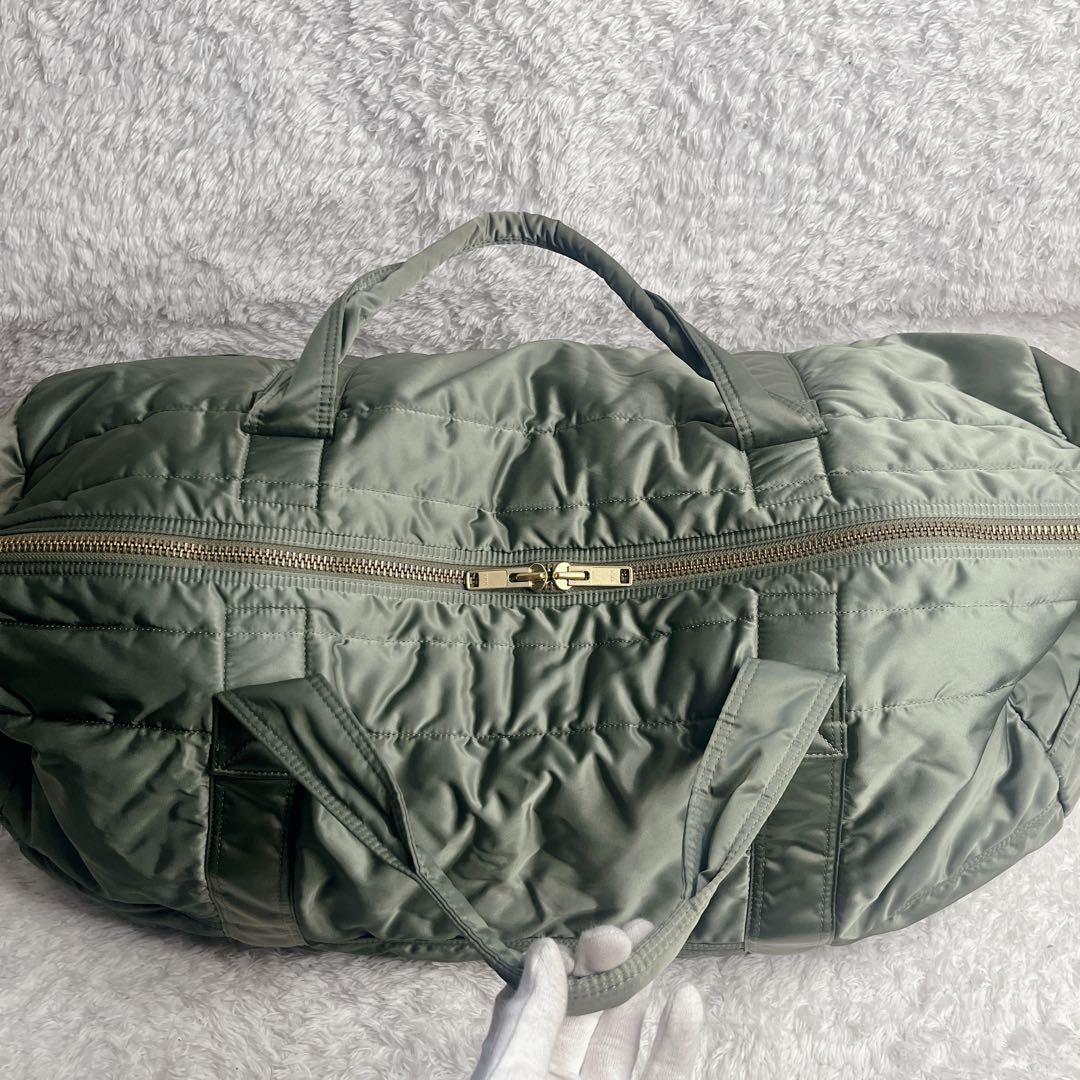 ポーター タンカー セージグリーン 2way ボストンバッグ XL 大容量