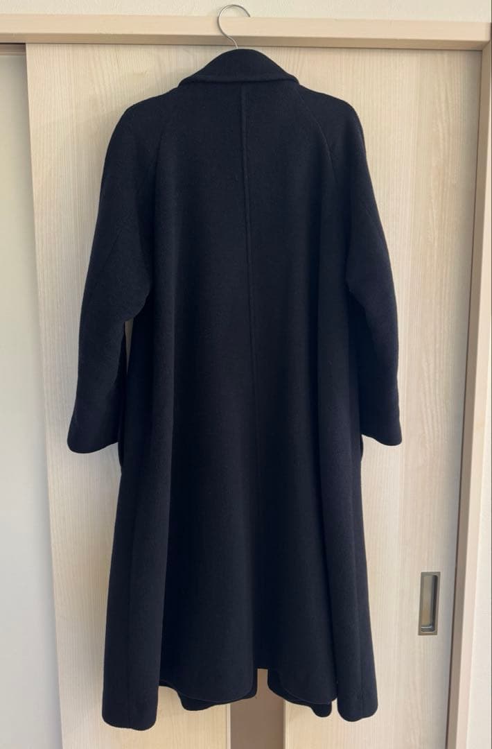 Steven Alan ウール カシミヤ テント ロング コート　ネイビー