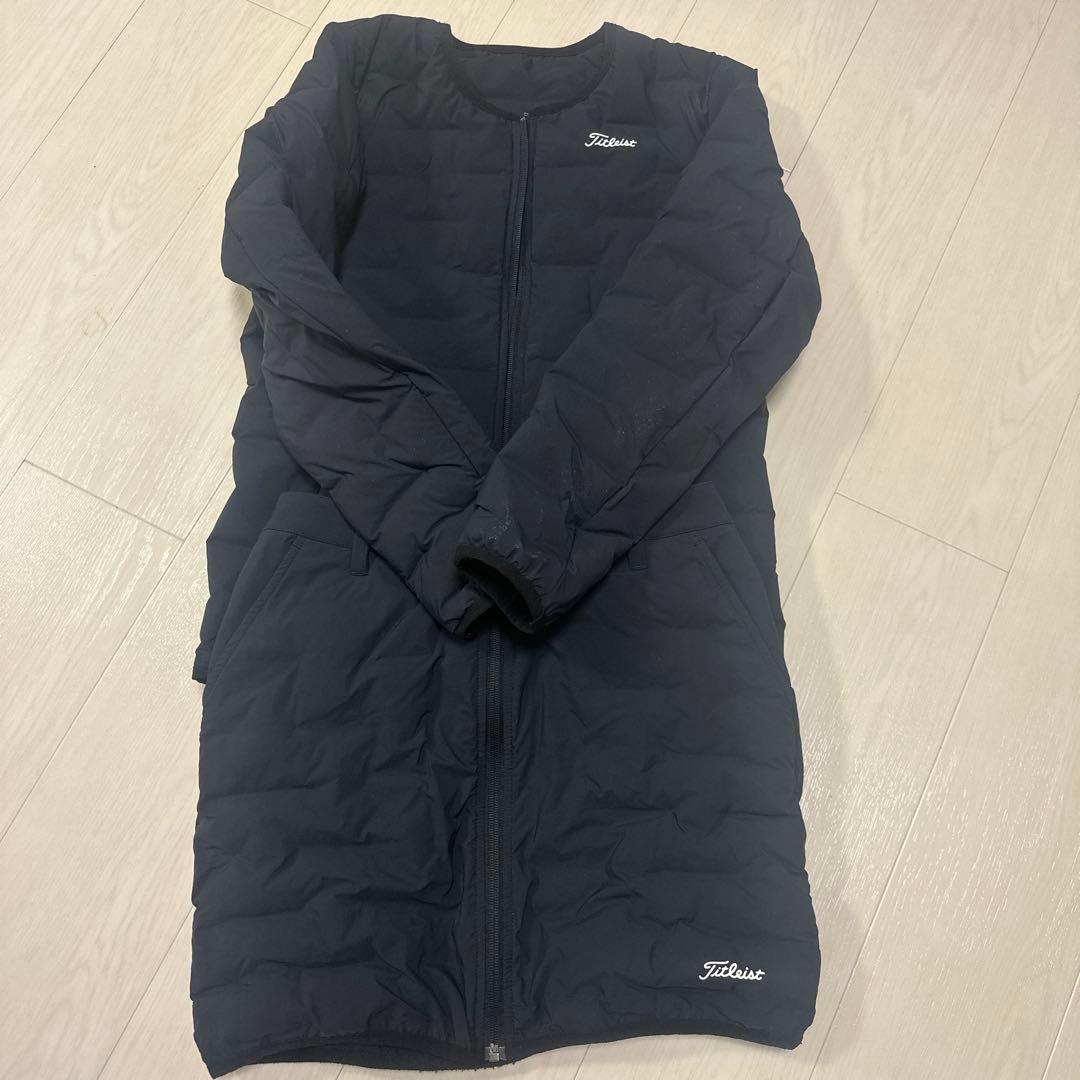 か*に様 タイトリスト　セットアップ　ダウン　黒　軽量　S M