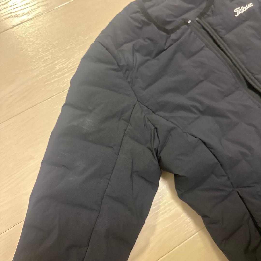 か*に様 タイトリスト　セットアップ　ダウン　黒　軽量　S M