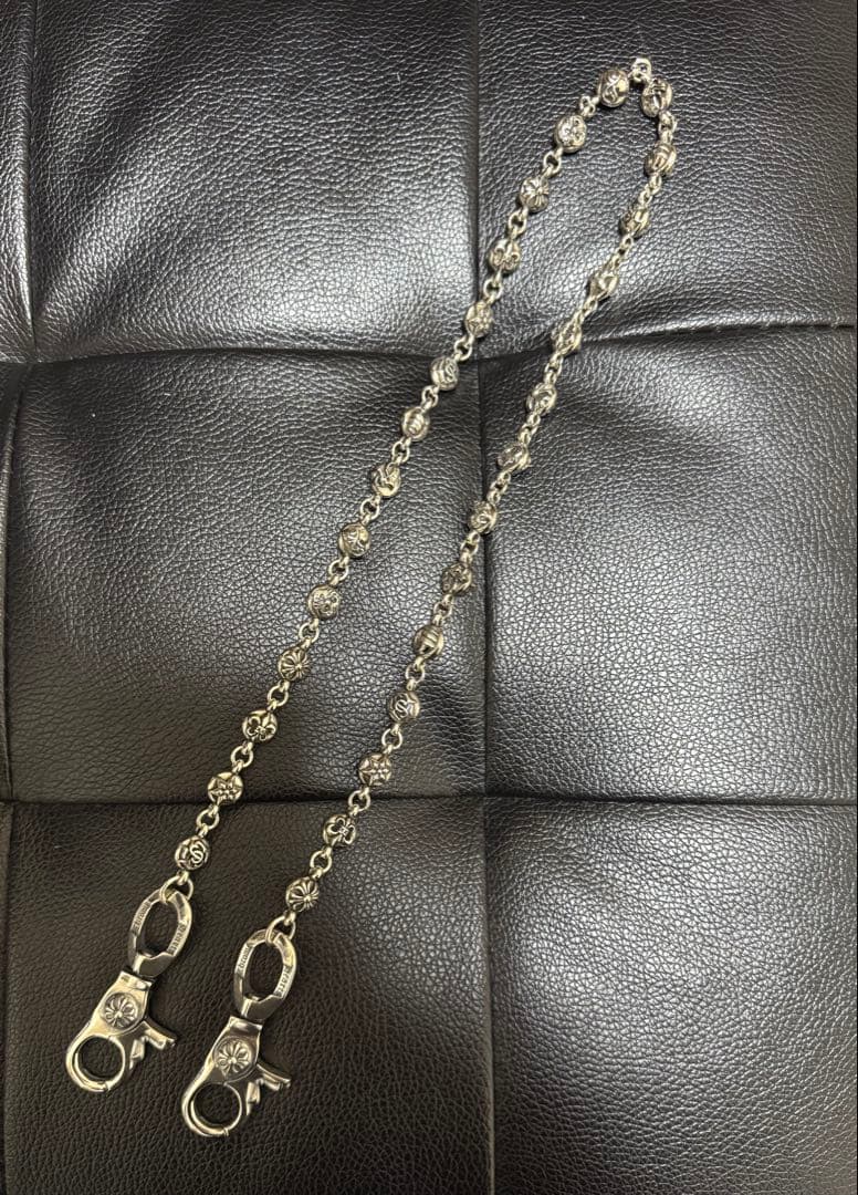 ⚫️マルチボール　ダブルクリップ ウォレットチェーン