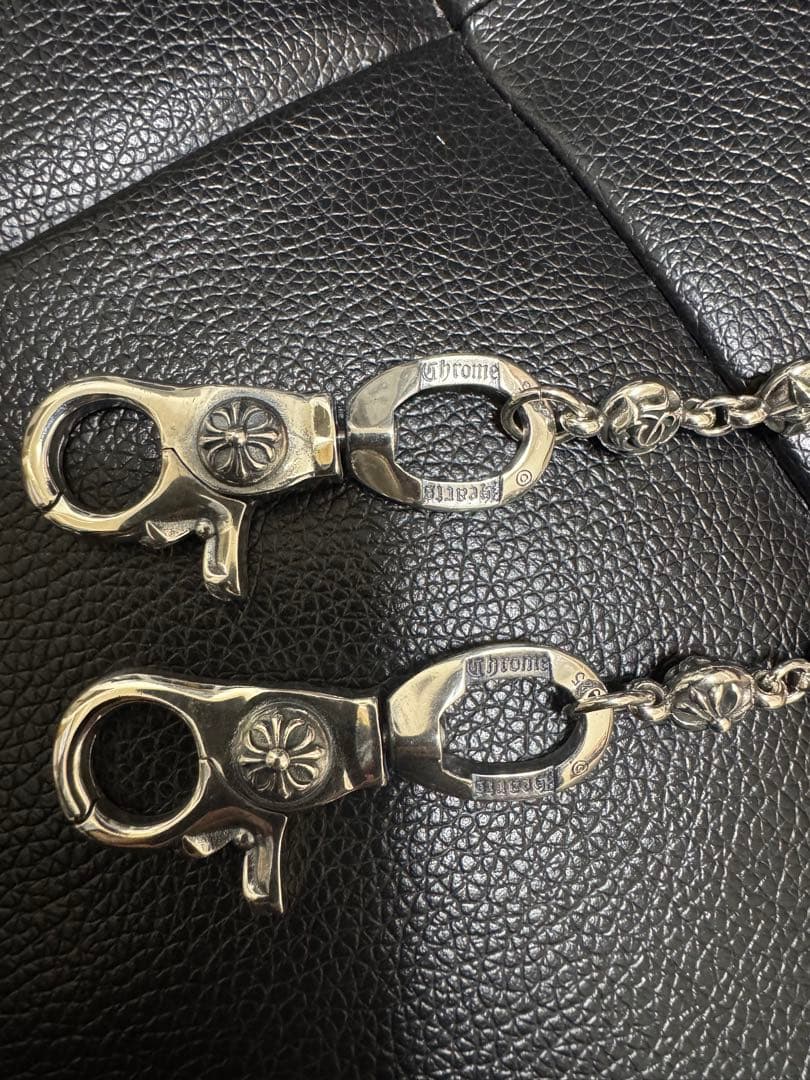 ⚫️マルチボール　ダブルクリップ ウォレットチェーン