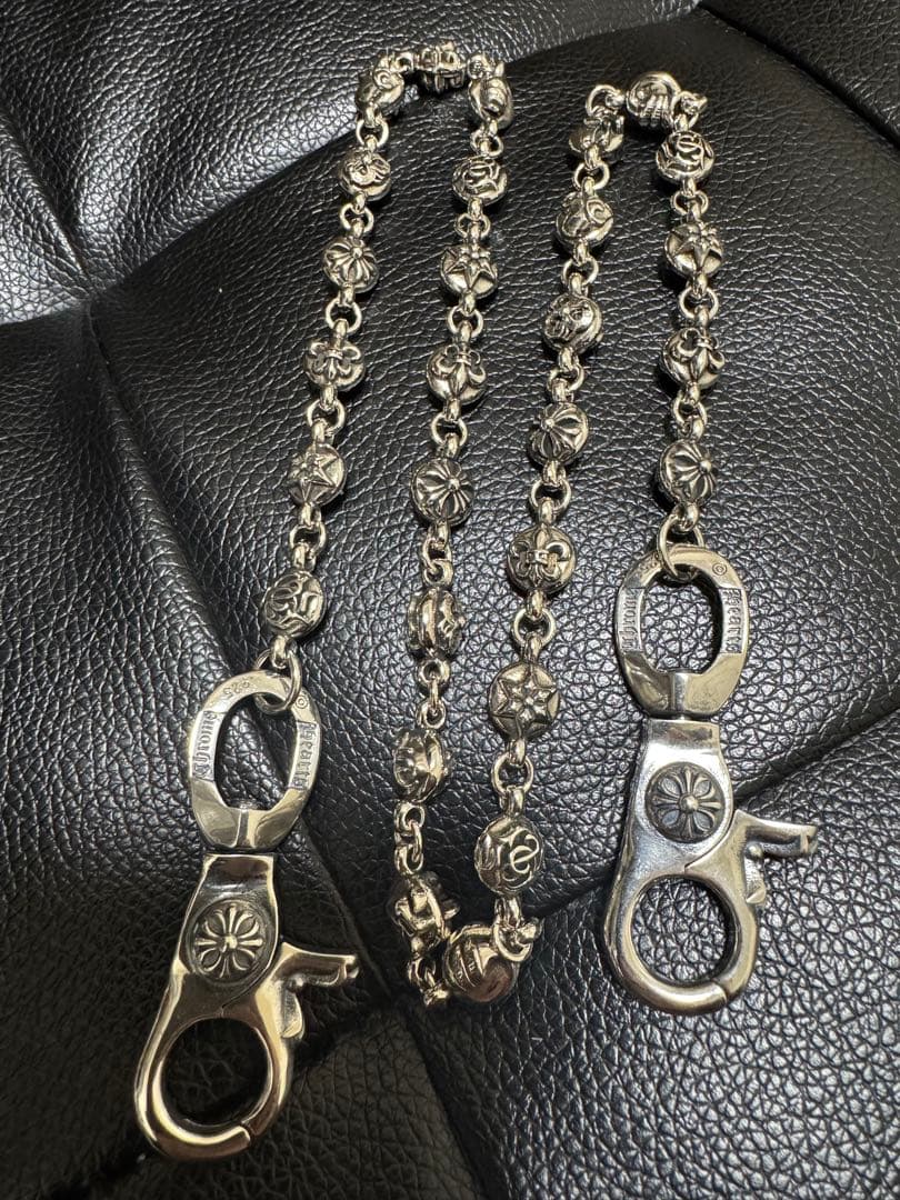 ⚫️マルチボール　ダブルクリップ ウォレットチェーン