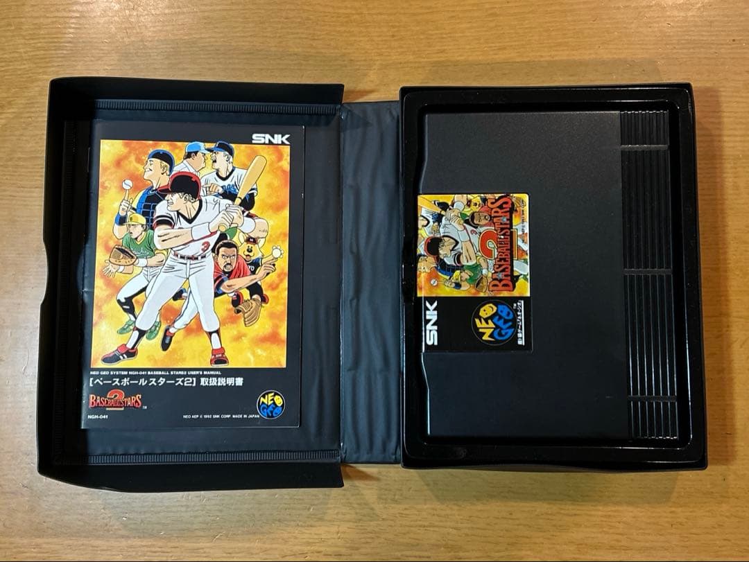ネオジオカセット　ベースボールスターズ