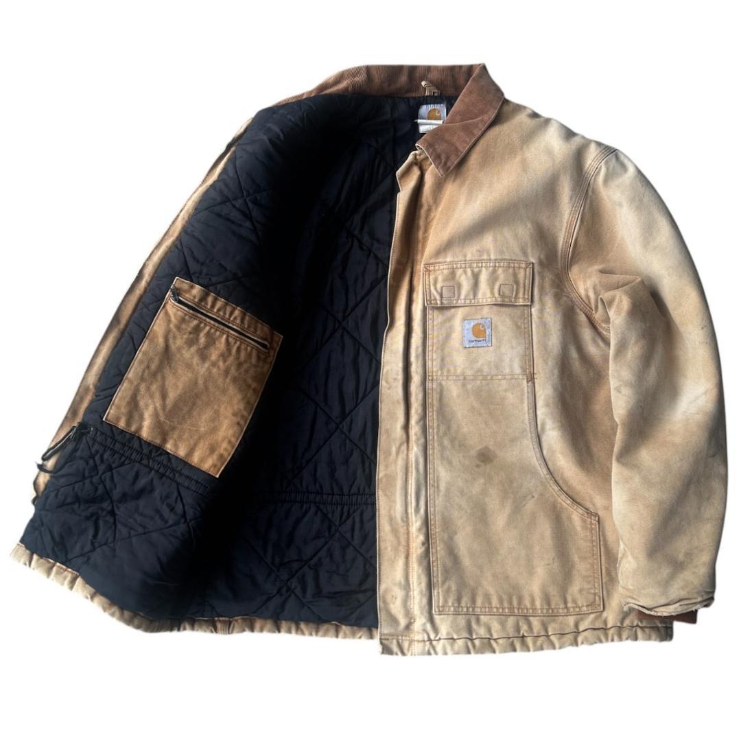 80's/Carharttカーハート/ビンテージトラディショナルコート/XL